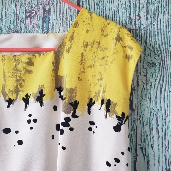 Anthropologie Birdsong Script Dress by Sariah - Picture 7 of 15